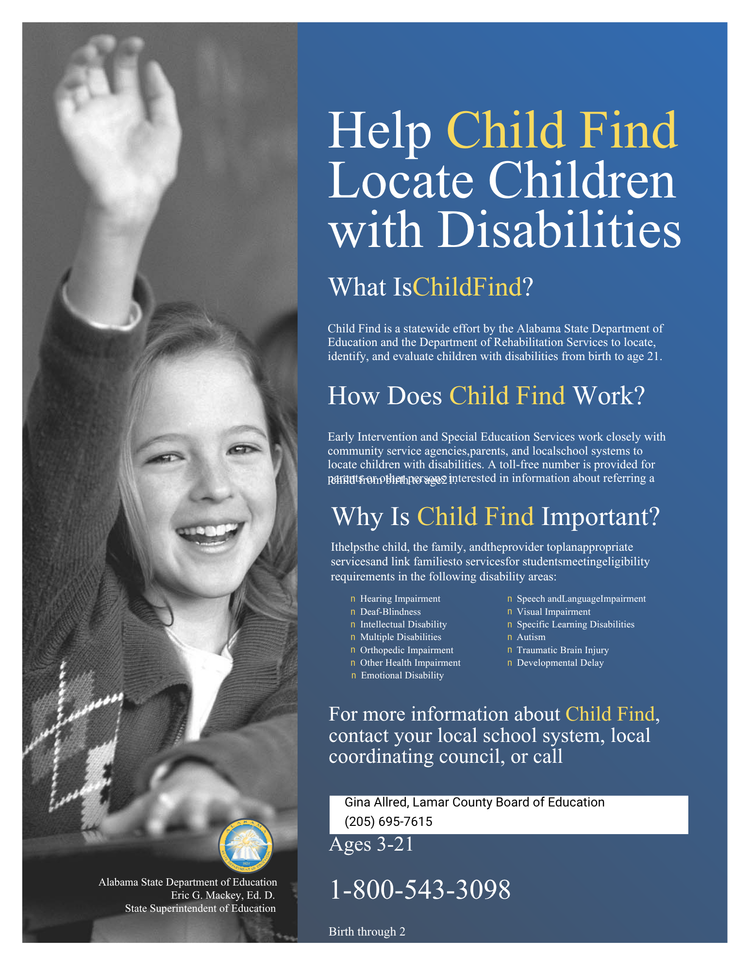Child Find Flyer